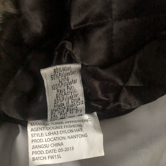 Appaman Toddler Boys Size large green militar color  Hat chin strap, Faux Fur - Picture 6 of 9